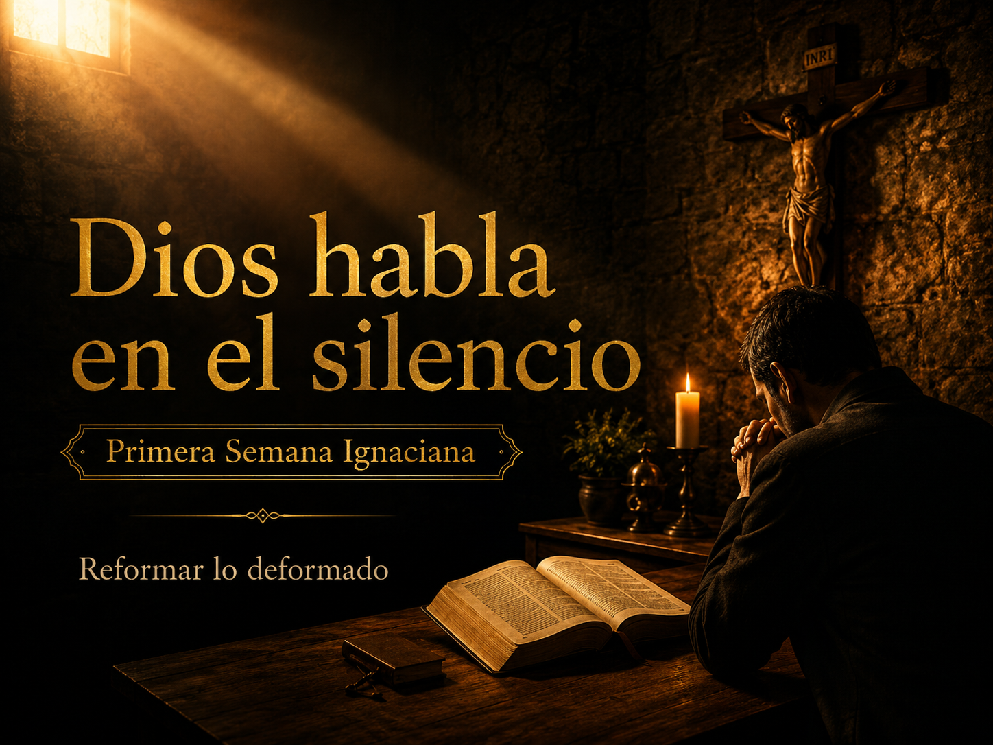 Dios habla en el silencio - Retiros espirituales Ignacianos